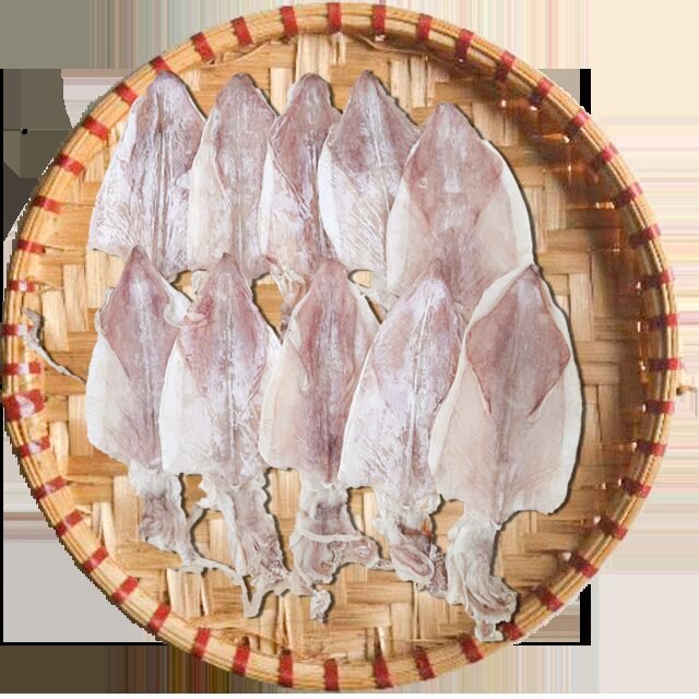 Mực khô Phú Quốc loại 1.  19-20 con/kg