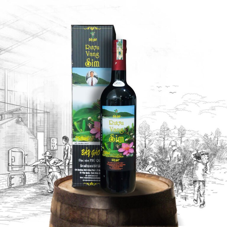 Rượu vang sim Bảy Gáo – 750ml – 10% vol
