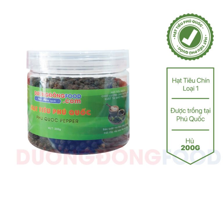 Hạt Tiêu Chín Loại 1 – 200gram