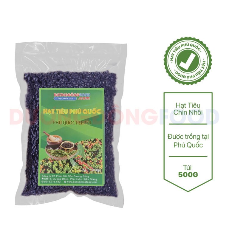 Tiêu Chín Nhồi Phú Quốc (Tiêu chín loại 2) – 1kg