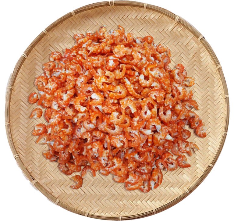 Tôm khô thẻ ( loại vừa ) – 500gram